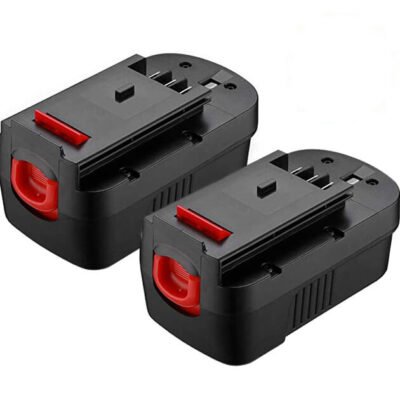 For Black and Decker 18V Battery Replacement  Hpb18 Batteries 3600mAh (2 Pack)