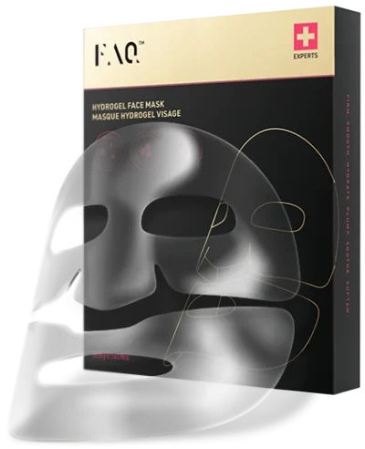 FAQ Glass Skin Collagen Hydrogel Face Mask (5x)