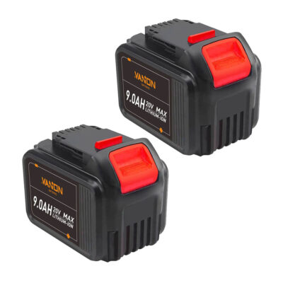 For Dewalt 9.0Ah Battery replacement  20V Max Li-ion Battery DCB200 DCB201 DCB203 DCB181 DCB180 2 Pack