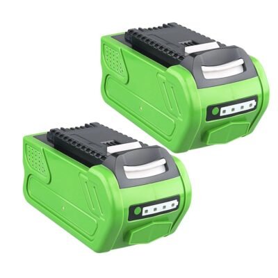 For Greenworks 40v Battery 6Ah  For G-MAX 29472 29462 Batteries 2 Pack (Not for Gen 1)