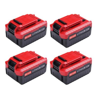 For Porter Cable 20V Battery 5Ah Replacement  PCC685L Battery (4 Pack)