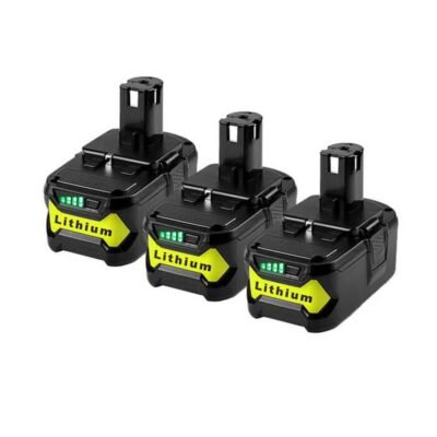 For Ryobi 18V Battery 5Ah Replacement  P108 Lithium Batteries 3 Pack