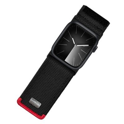 Tefeca Fortitude Elite Series Ultrawide Band Compatible with Apple Watch / Ultra/ Ultra2 / Hyper Black  44/45/46/49mm