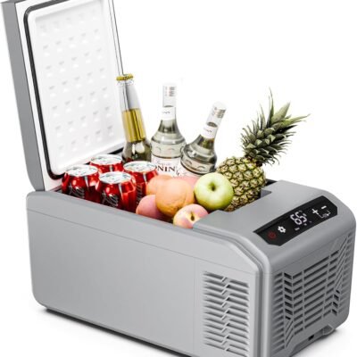 Kismile Car Refrigerator 12 Volt Mini Fridge