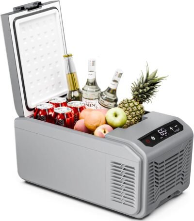 Kismile Car Refrigerator 12 Volt Mini Fridge