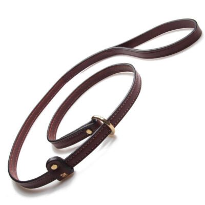 English Bridle Leather Slip Lead