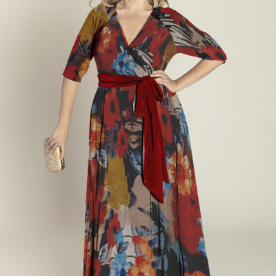 Helene Wrap Dress (Made To Order)