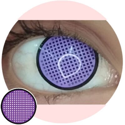 Sweety Crazy Violet Mesh Rim (1 lens/pack) [Exp: 06/2026]