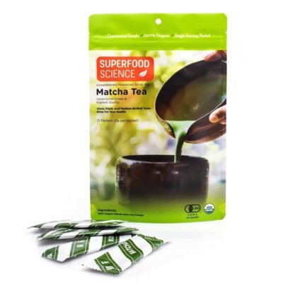 Organic Japanese Ceremonial Grade Matcha Tea Powder Packets