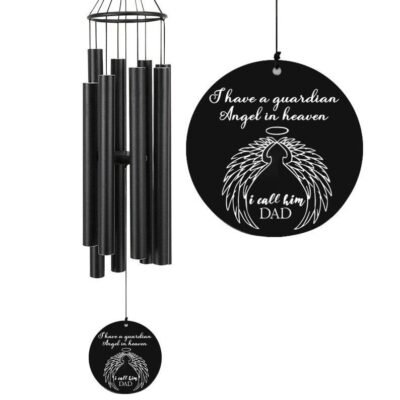 Astarin Personalized Memorial Wind Chimes,Sympathy Gift for loss of loved ones-056