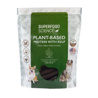 Plant-Based Protein with Kelp Dog Treat Mini-sticks