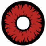 Sweety Red Sclera Contacts Angry Wolf (1 lens/pack)