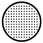 Sweety Crazy White Screen/Mesh with Black Rim (1 lens/pack) [Exp: 01/2026]