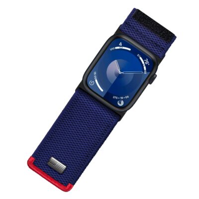 Tefeca Fortitude Elite Series Ultrawide Band Compatible with Apple Watch/ Ultra/ Ultra2  Hyper Blue Patriot   44/45/46/49mm