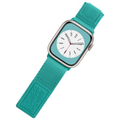 Tefeca Fortitude Series Hook and Loop Band for Apple Watch / Apple Watch Ultra / Turquoise