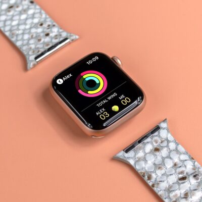 Tefeca Leather Band for Apple Watch Band | Snake | 38/40/41mm  42/44/45/49mm