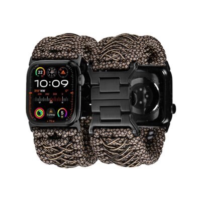 Tefeca Titan Series Paracord Band Compatible with Apple Watch (Viper 49/46/45/44mm)