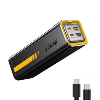 [Discounted Price: $99] AOHI The Future Starship 240W 27,600mAh LED Display Power Bank with 140W C-C Cable