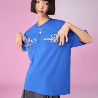 MUKZIN New Blue Eye-appeal Casula T-shirts