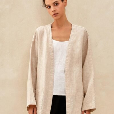 100% Linen Kimono Blazer GREER