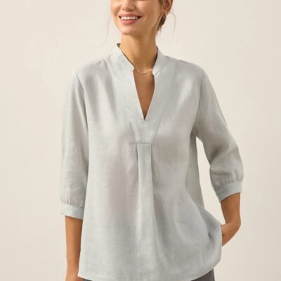 100% Linen Dress Shirt JOANNA