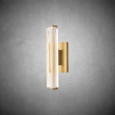 Aurivox Crystal Single Sconce