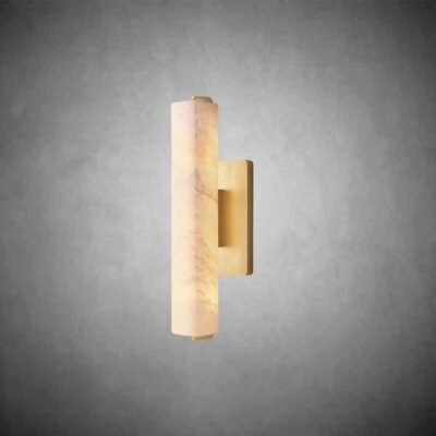 Aurivox Alabaster Single Sconce