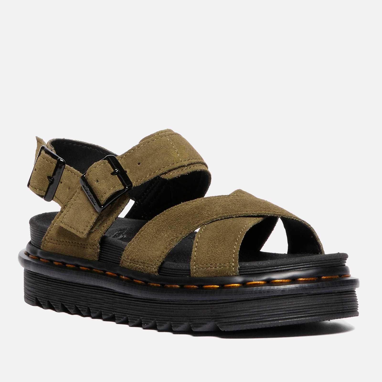 Dr. Martens Women's Voss II Suede Strap Sandals