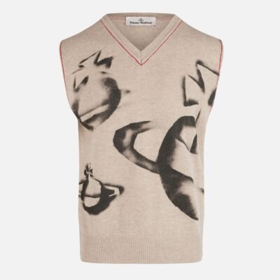 Vivienne Westwood Orbit Wool-Blend Sweater Vest