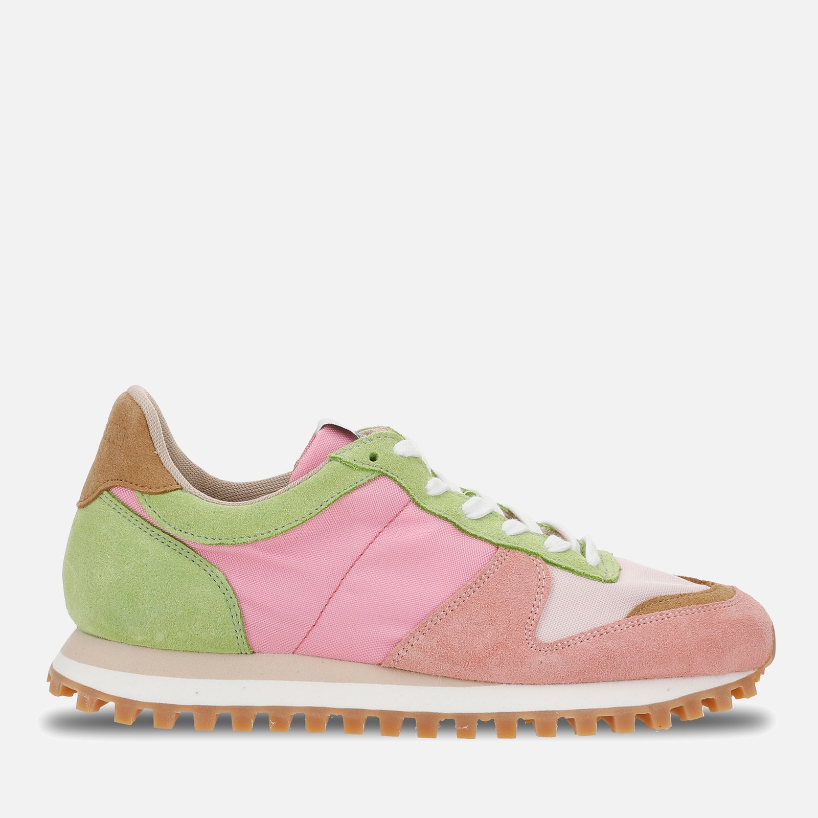 Novesta Women's Marathon Trail Canvas and Suede Trainers
