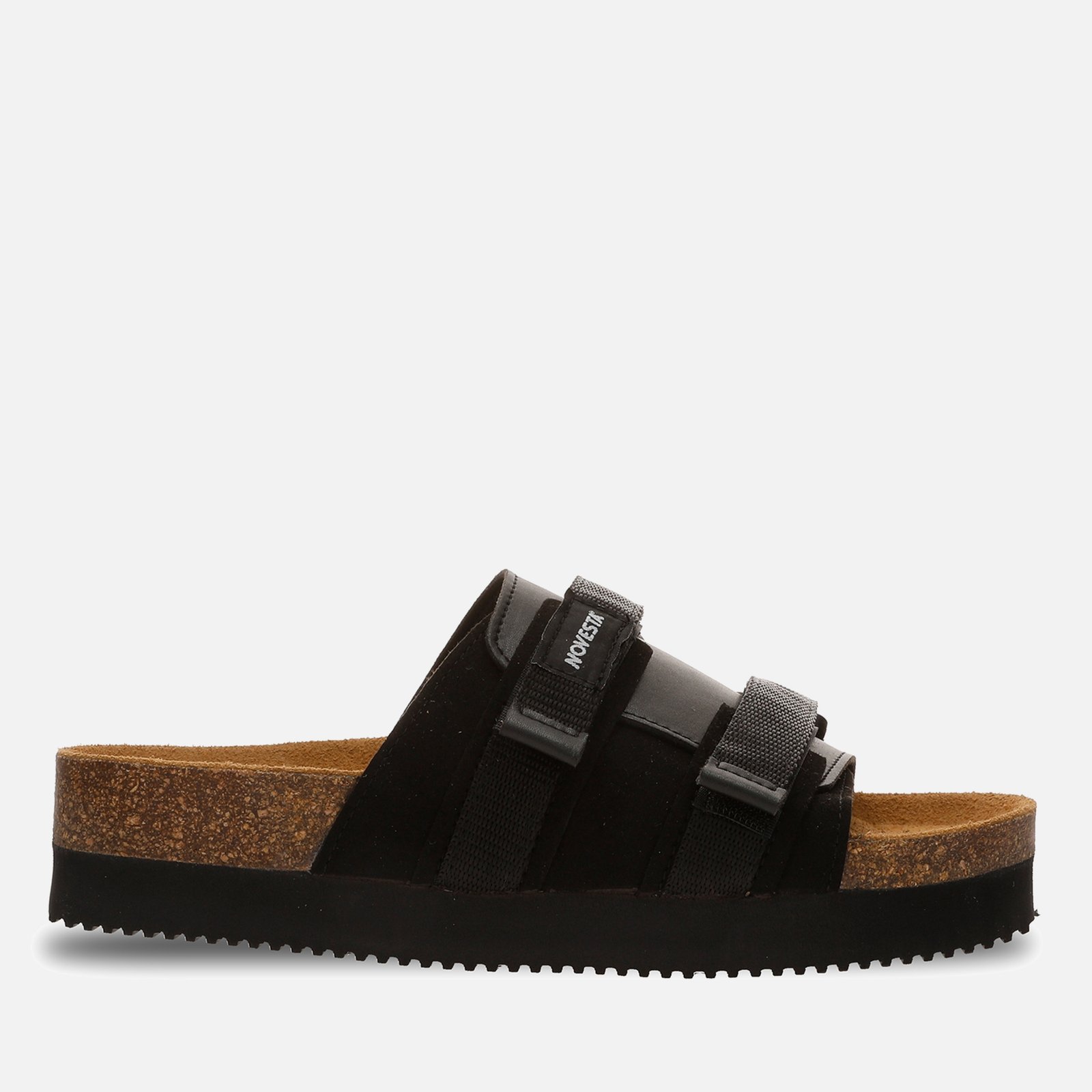 Novesta Unisex Partisan Faux Suede Slide Sandals