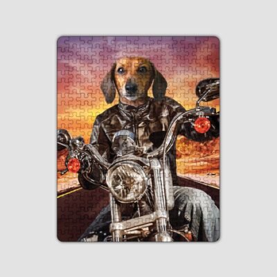 The Biker - Custom Puzzle
