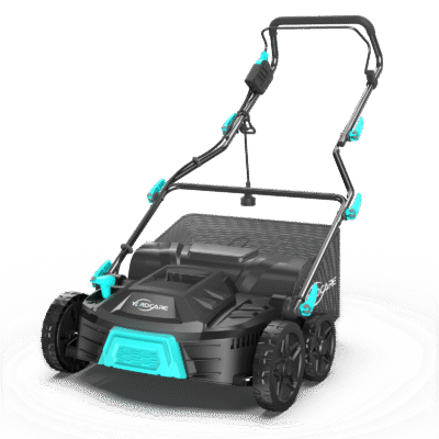 YARDCARE 16" 2-in-1 Dethatcher & Scarifier