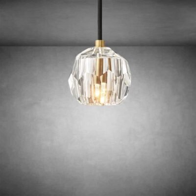 Bolura De Cristal Glass Cord Pendant