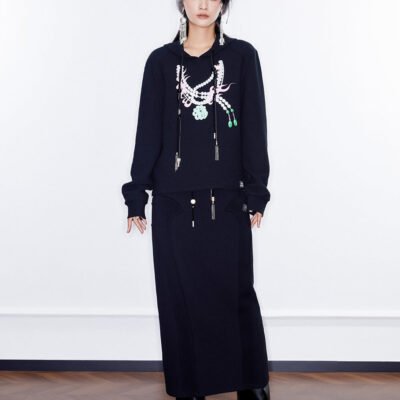 MUKZIN  Linglong  Long-sleeve Hoodie