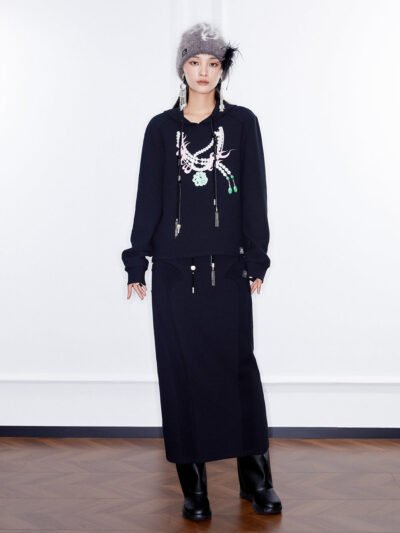 MUKZIN  Linglong  Long-sleeve Hoodie