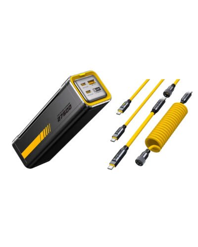 AOHI The Future Starship 240W 27,600mAh LED Display Power Bank with 240W PRO Future Power Cable Set