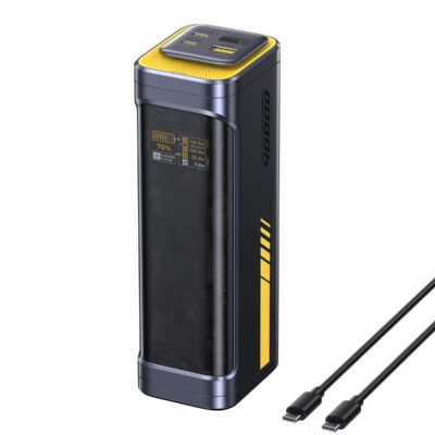 AOHI Starship 40,000mAh Power Bank 140W Charger with 3FT C-C Cable