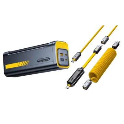 AOHI Starship 2-in-1 40000mAh PD3.1 140W Power Bank with Future Magflash Charging & Data Storage Cable Set