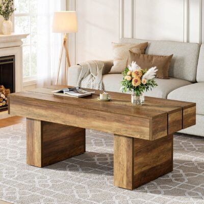 47 Coffee Table, Farmhouse Accent Table Snack Table