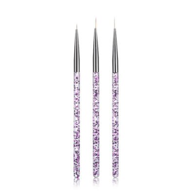 3pcs Liner Nail Art Brush #3