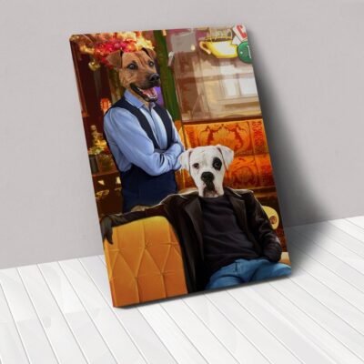 Boy Room Mates - Custom Pet Canvas