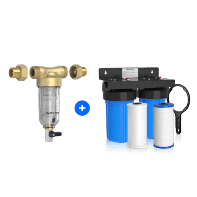 Waterdrop Whole House Water Filtration System Combo