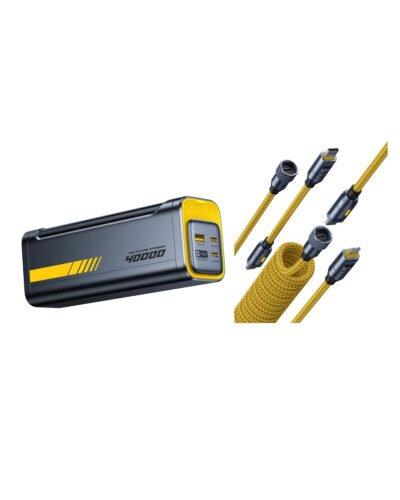 AOHI Starship 2-in-1 40000mAh PD3.1 140W Power Bank with 240W Future Power Cable Set