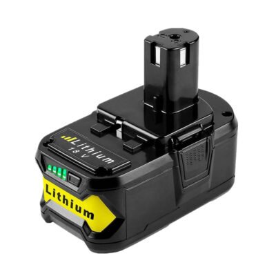 For Ryobi 18V Battery 4Ah Replacement  P104 P108 Battery