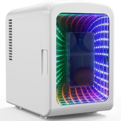 Mini Compact Refrigerator with Gaming Light  F3404L