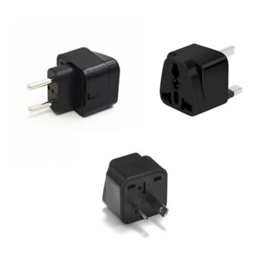 US to EU/UK/AU Charger Switch Adapter for Travel