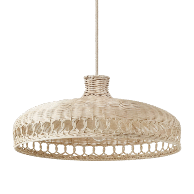 Verona Rattan Pendant Light