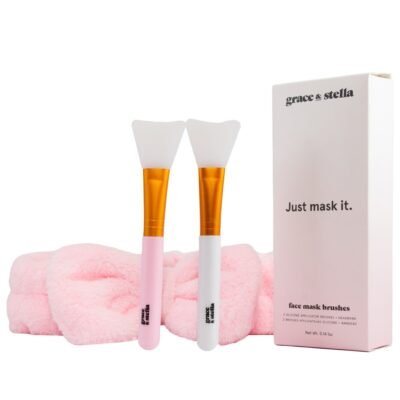 silicone face mask brushes  headband