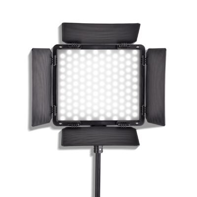 LED Studio Light Panel Lighting Stand Kit Single